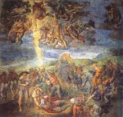 Michelangelo Buonarroti Conversion of St.Paul oil painting on canvas